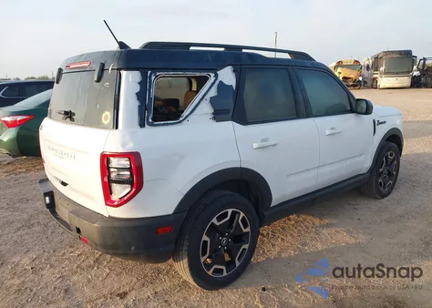 2021 Ford Bronco Sport Outer Banks z USA, uszkodzony, nr VIN 3FMCR9C68MRA63694